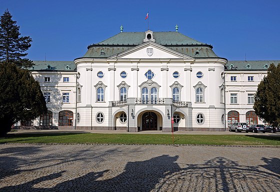 Episcopal Summer Palace, the seat of the government of Slovakia in Bratislava.