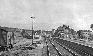 <span class="mw-page-title-main">Breidden railway station</span> Former railway station in Powys, Wales