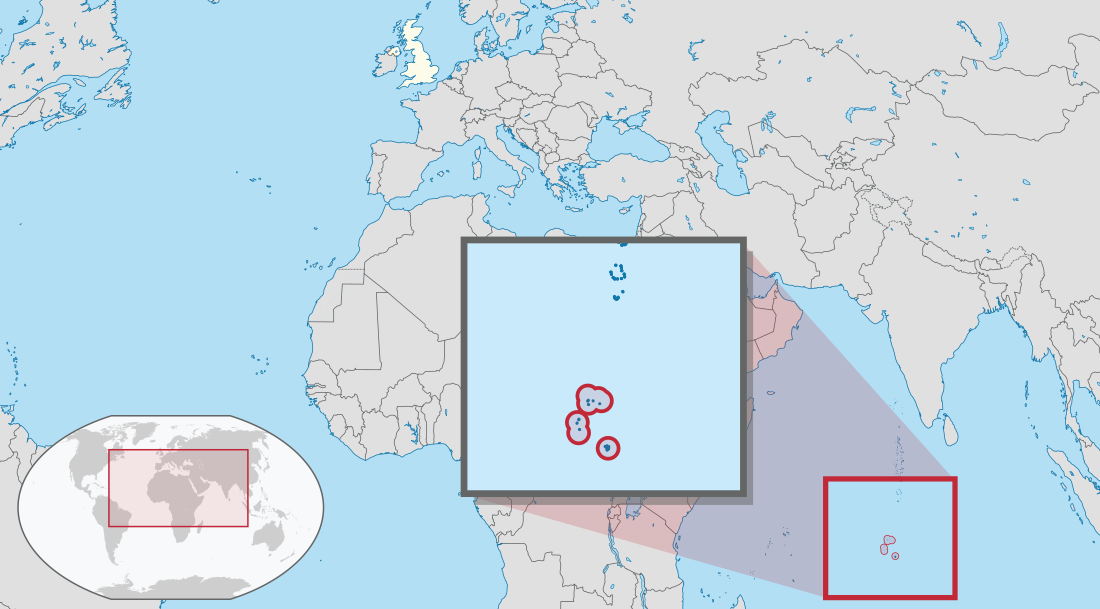 Britaniana teritorio che Indial Oceano