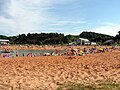 Beach of the Brombachsee near Ramsberg