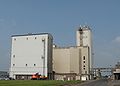 Silo inside the harbour