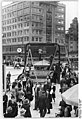 Alexanderplatz, Instandsetzung U-Bahn-Eingang, Mai 1950