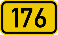 File:Bundesstraße 176 number.svg - Wikimedia Commons