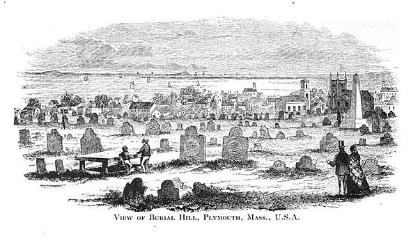 Burial Hill. c. 1890