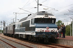 CC 72084 im Bahnhof Lison