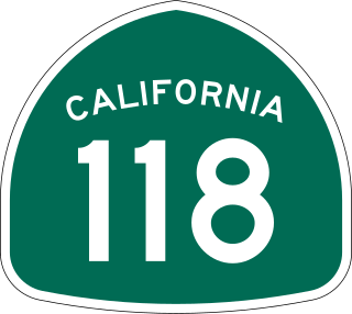 <span class="mw-page-title-main">California State Route 118</span> Highway in California