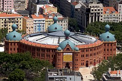 Aerial view of the Campo Pequeno bullring after its 2006 renovation Campo Pequeno.jpg