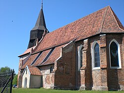 Bata Gothic church of the Holy Guardian Angels