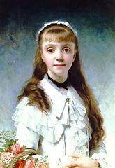 Córka artysty, 1881