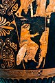 Circle of the Iliupersis Painter - RVAp 8-145 - Orestes at Delphi - Dionysos with satyrs and maenads - Nike sacrificing ram - boar hunt - Berlin AS F 3256 - 20