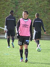 Claudiu Keseru, one of the most valuable players who was at FC Bihor youth academy. Claudiu Keseru.JPG