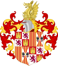 Coat of Arms of Ferdinand II of Aragon (1479-1492)