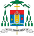 Coat of arms as Bishop of Mati