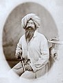 Colonel Brayzier”, an Indian soldier during the Indian Mutiny, 1857. (Photo by Felice Beato/Hulton Archive/Getty Images)