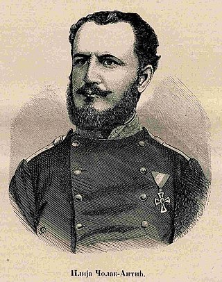 <span class="mw-page-title-main">Ilija Čolak-Antić</span> Serbian Army officer (1836–1894)