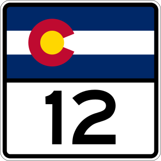 <span class="mw-page-title-main">Colorado State Highway 12</span> State highway in Colorado, United States