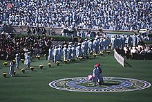 The 2007 commencement ceremony in Kenan Memorial Stadium Commencement Ceremony at Kenan Memorial Stadium.jpg