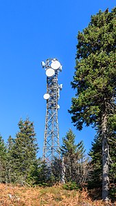 Communications tower Hornisgrinde Germany