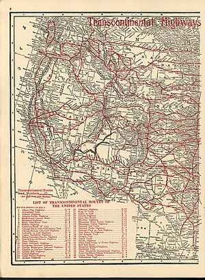 300px cram transcontinental highways of the united states 1922 uta %28left%29