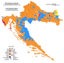  Ladislav Ilčić, stručnjak za demografiju: Kosovo je srpsko, ali Albanci su imali puno djece - Page 3 220px-Croatia-Ethnic-1948