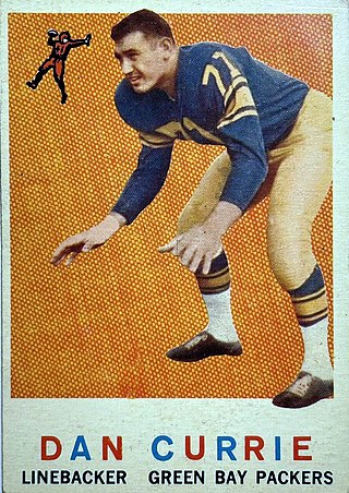 <span class="mw-page-title-main">Dan Currie</span> American football player (1935–2017)