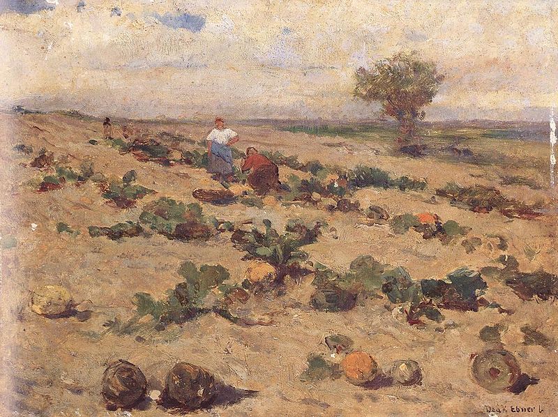 File:Deák-Ébner, Lajos - Melon Field (1880-7).jpg