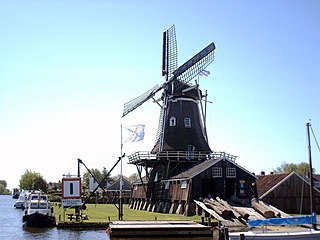 De Jager, Woudsend windmill in Woudsend