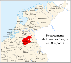 Meuse-Inférieure en andere geannexeerde departementen