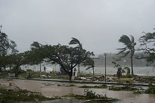 Devastation after Cyclone Pam, 14 March 2015.