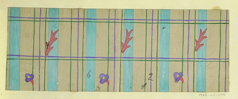 File:Drawing, Textile Design- Sachsen (Saxony), 1918 (CH 18630293).jpg