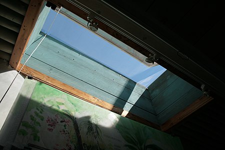 an operable skylight