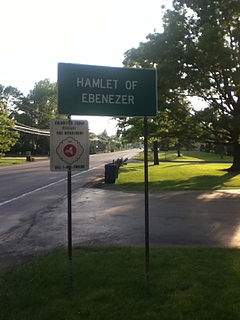 Ebenezer, New York Hamlet / Former village in New York, United States
