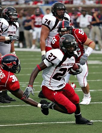Red Raiders in action in 2007