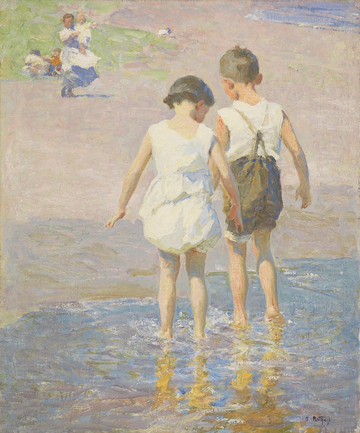 File:Edward Henry Potthast - Brother and Sister (c. 1915).jpg - Wikimedia C...