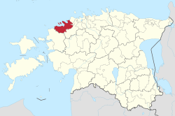 Lääne-Harju Parish within Harju County.