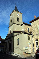The church of Saint-Alban-de-Roche