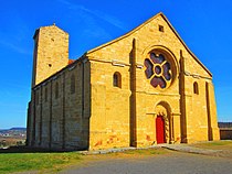 De priorijkerk van Mont Saint-Martin