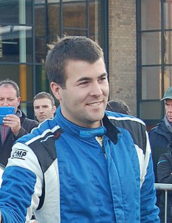 Euan Thorburn British rally driver from Duns (born 1986)