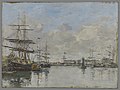 Eugène Louis Boudin - El puerto de Le Havre - 1938.25 - Galería de arte de la Universidad de Yale.jpg