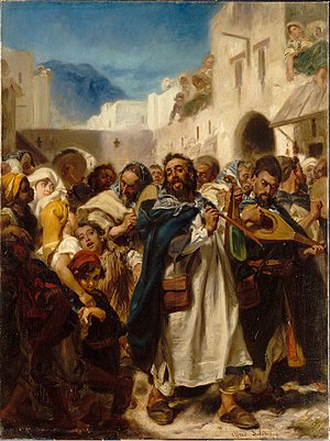 Fête juive à Tétouan, Alfred Dehodencq, 1865.jpg