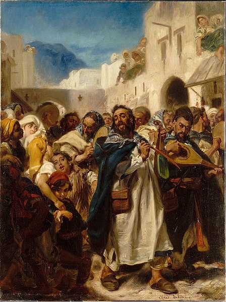 Jewish Festival in Tetuan, Alfred Dehodencq, 1865, Paris Museum of Jewish Art and History