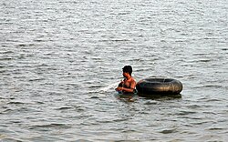Rybaření v laguně Vallai
