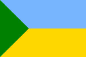 Proposed flag of Green Ukraine in Eastern Siberia[18][19]