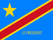 Obecna flaga prezydenta DR Konga