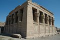 Římský chrám v egyptské Dendeře ve stylu staroegyptského chrámu mammisi