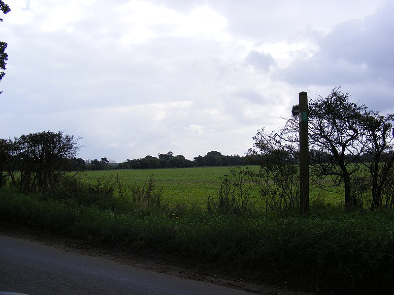 File:Footpath to the A145 - geograph.org.uk - 2074523.jpg