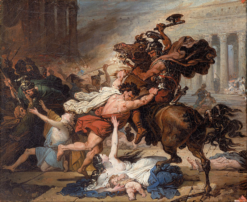 François-Joseph Heim - Study for Destruction of Jerusalem by the Romans - Google Art Project.jpg