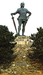 Statue of Fridtjof
Max Unger (1913) Fritjofvangsnes.jpg