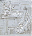 Дж. Вазарі. «Благовіщення», 1545 р., Гравюрний кабінет Берлін