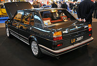 Rear view of a Giulietta Turbodelta